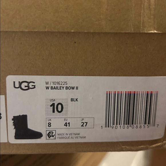 UGG- Bailey Bow II, BLK, women QS - Picture 5 of 9